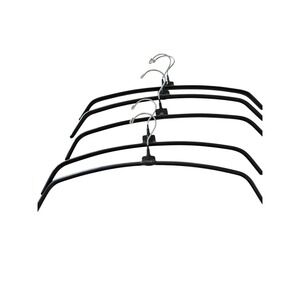 5‎ Chico's Chico  ORIGINAL Black Wire Clothes Hanger Rare Non Slip Metal